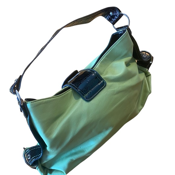 VITTORIO sage green purse tote handbag NWT - Picture 5 of 5